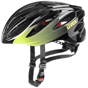 Casque Uvex Boss Race vert lime anthracite - 52-56 pas cher