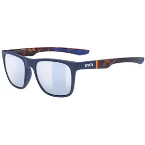Comparateur de prix : Lunettes Uvex LGL 42 bleu marron avec verres réfléchissants argenté