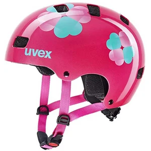 UVEX Kid 3 Pink Flower 51-55 Casque de vélo enfant pas cher