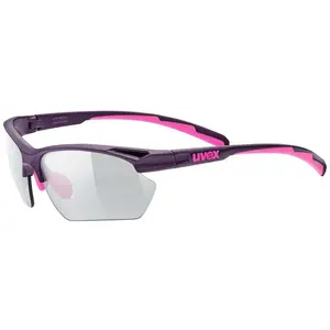 Lunettes Uvex Sportstyle 802 Variomatic lilas rose avec verres photochromiques pas cher