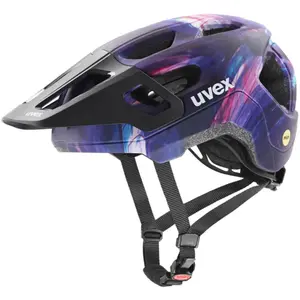 Casque vtt enfant uvex react jr mips violet pas cher