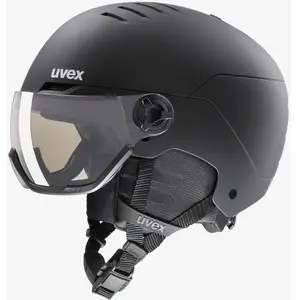 UVEX Wanted Visor Pro V Black Mat 58-61 cm Casque de ski pas cher