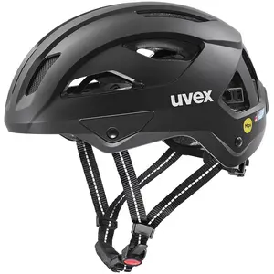 Casque ville uvex city stride mips hiplok noir pas cher