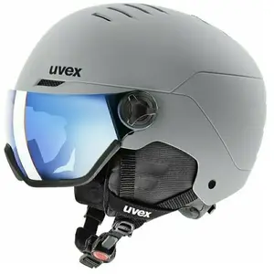 Comparateur de prix : Uvex - Wanted Visor - Casque de ski taille 54-58 cm, gris