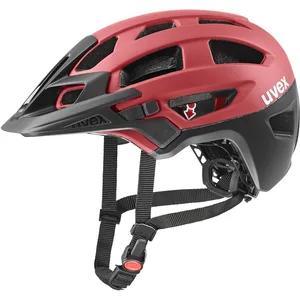 Casque Uvex Finale 2.0 rouge noir mat - 52-57 pas cher