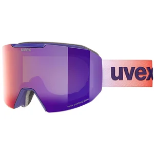 Masque Uvex Evidnt ATTRACT lilas rouge avec verre à effet miroir rubis pas cher