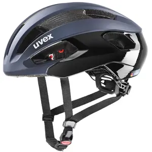 Casque route uvex rise cc bleu noir pas cher