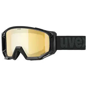 UVEX Athletic CV Bike Black Matt SL/Gold Yellow Lunettes vélo pas cher