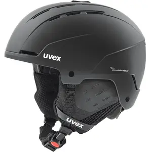 Comparateur de prix : uvex Stance Casque de Ski Adulte Unisexe, Black Matt, 58-62 cm