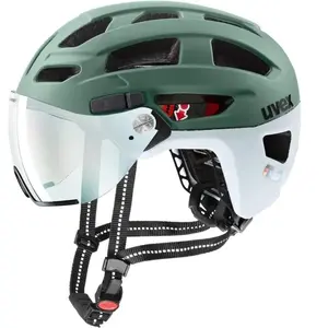 Uvex - Finale Visor V - Casque vélo Moss G / Cloud Matt - 52 - 57 cm pas cher