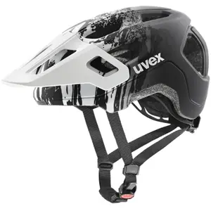 Uvex React JR - Casque VTT enfant White / Black Matt 52 - 56 cm pas cher