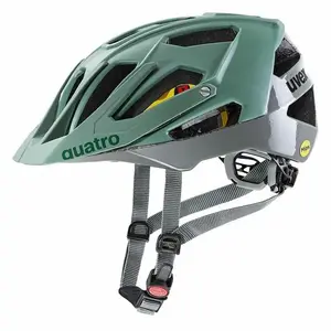 Comparateur de prix : uvex Quatro CC MIPS, Casque de vélo, Adulte Unisexe, Moss Rhino, 52-57 cm