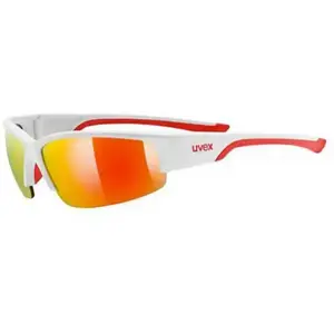 Comparateur de prix : Lunettes de soleil Uvex Sportstyle 215 Blanc Mat Rouge Miroité Rouge