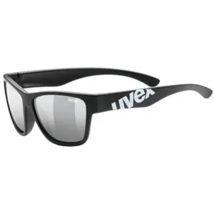 Comparateur de prix : Lunettes de soleil Uvex Sportstyle 508 Black Mat Mirroir Silver Small Noir