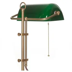 Berliner Messinglampen Véritable lampe de banquier TULSIVendu parluminaire