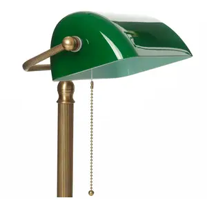 Berliner Messinglampen Lampe de banquier fait à la main JIVANVendu parluminaire