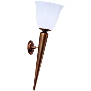 Berliner Messinglampen Torche murale WILLI en laitonVendu parluminaire