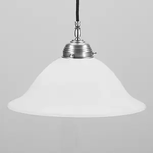 Berliner Messinglampen Suspension Anja nickel mat pas cher