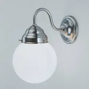 Berliner Messinglampen Applique Larry nickel matVendu parluminaire