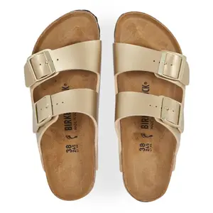Comparateur de prix : Birkenstock Mules Birkenstock Arizona Birkoflor W New Bronze - 37