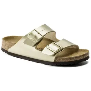 Birkenstock Arizona Birko Flor Womens Gold Sandals EU 37 pas cher