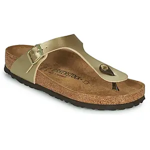 Comparateur de prix : Birkenstock Mules Birkenstock Gizeh Flor W Bronze - 38