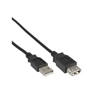 Comparateur de prix : InLine 34650B Rallonge USB 2.0 type A mâle/femelle Noir 0,5 m