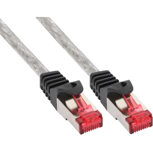 Intos Electronic Ag InLine 30m S-STP/PiMF Cat. 6 câble de réseau Transparent Cat6 pas cher
