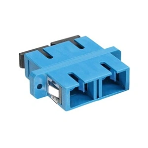 LWL accouplement, InLine®, Duplex SC/SC, single mode, bleu, manche en céramique pas cher