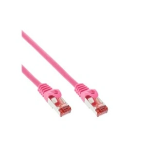 Comparateur de prix : Intos Electronic Ag InLine 4043718125982 Câbles Ethernet Réseau Rose 5 m Cat6 SFTP (S-STP) RJ45 Male Femelle
