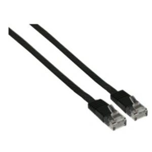 Câble patch réseau RJ45 plat InLine®, U/UTP, Cat.6, noir, 1m pas cher