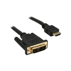 Comparateur de prix : InLine® 17659P Câble HDMI mâle vers DVI 18 + 1 mâle contacts plaqués or 0,5 m