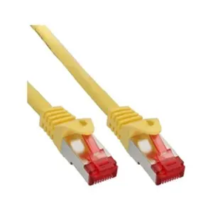 Cordon de raccordement RJ-45 - InLine - 30 cm - SFTP - PiMF - JauneVendu parkaufland