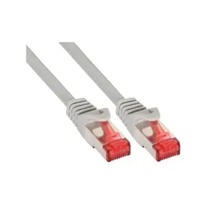 InLine 76112 Câble patch S/FTP (PiMf) Cat.6 250 MHz PVC CCA Gris 1,5 m pas cher