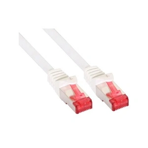 InLine 76122 W Câble Patch S/FTP (250Mhz, PVC, CCA, 0,3 m Blanc pas cher