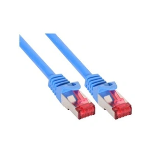 InLine 76112B Câble patch S/FTP (PiMf) Cat.6 250 MHz PVC CCA Bleu 1,5 m pas cher