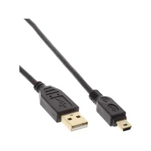 InLine - Câble USB - mini USB type B (M) pour USB (M) - USB 2.0 - 2 m - noir pas cher