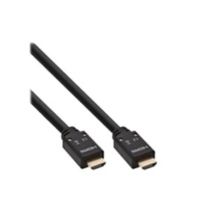 Comparateur de prix : Câble HDMI moulé INLINE - 10 m - Triple blindage - Canal de retour audio (ARC) - Noir