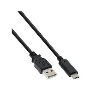 Comparateur de prix : InLine - Câble USB - 24 pin USB-C (M) pour USB (M) - USB 2.0 - 3 A - 50 cm - noir