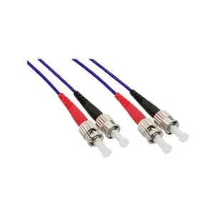 Comparateur de prix : InLine St/St, 15 m câble de Fibre Optique 2X St OM4 Violet