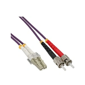 Comparateur de prix : InLine 20m, LC/St câble de Fibre Optique OM4 Violet