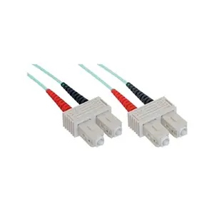 Comparateur de prix : InLine Câble duplex optique en fibre SC / SC 50 / 125µm OM3 0.5m