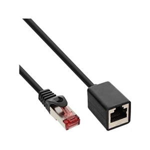 InLine 76900X câble de réseau Noir 10 m Cat6 S/FTP (S-STP) pas cher