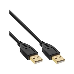 InLine - Câble USB - USB (M) pour USB (M) - 5 m - noir pas cher