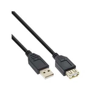 InLine - Rallonge de câble USB - USB (M) pour USB (F) - USB 2.0 - 10 m - noir pas cher