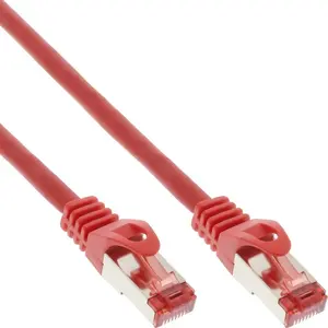 Comparateur de prix : InLine S-STP/PiMF Cat.6 15m Red câble de réseau Rouge Cat6