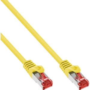 Comparateur de prix : Câble patch, S-STP/PiMF, Cat.6, jaune, 0,5m, InLine®