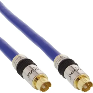 Comparateur de prix : INLINE - Câble S-VHS PREMIUM, prise doré, 15m