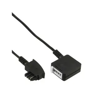 InLine - Rallonge de câble de téléphone - TAE-N (M) pour TAE-N (F) - 10 m pas cher