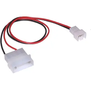 Câble adaptateur d'électricité pour ventilateurs - INLINE - 12V -> 7V - 0,3m pas cher